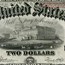 1917 $2.00 Legal Tender Jefferson AU (Bracelet Back Fr#60)