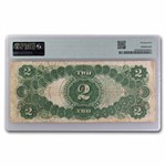 1917 $2.00 Legal Tender Jefferson VF-25 PMG (Fr#60)