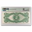 1917 $2.00 Legal Tender VF-30 EPQ PMG (Fr#60) Bracelet Back