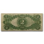 1917 $2.00 Legal Tender VF+ (Fr#60) Bracelet Back