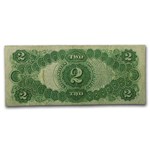 1917 $2.00 Legal Tender VF (Fr#60) Bracelet Back