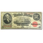 1917 $2.00 Legal Tender VG (Fr#59) Bracelet Back