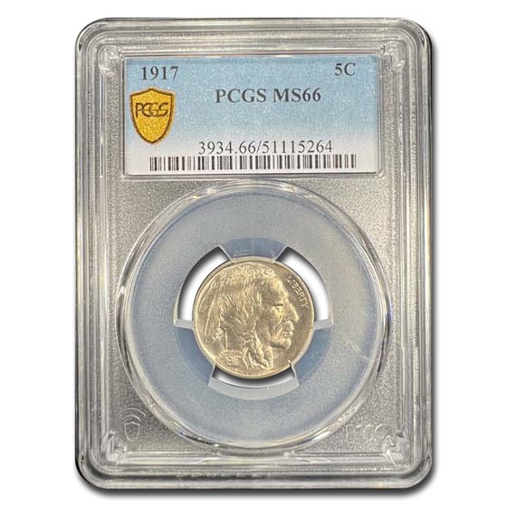 1917 Buffalo Nickel MS-66 PCGS 1917 Buffalo Nickel MS-66 PCGS