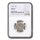 1917 Buffalo Nickel MS-67 NGC