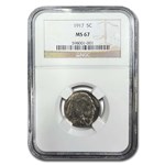 1917 Buffalo Nickel MS-67 NGC