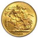 1917-C Canada Gold Sovereign George V BU