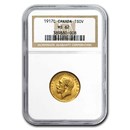 1917-C Canada Gold Sovereign MS-62 NGC
