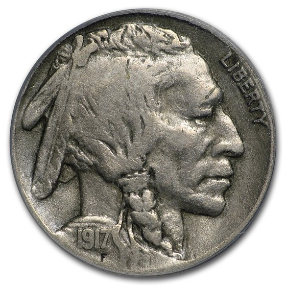 1917-D Buffalo Nickel Fine 1917-D Buffalo Nickel Fine