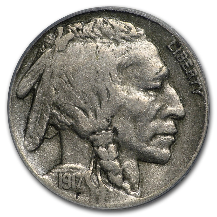 1917-D Buffalo Nickel Fine
