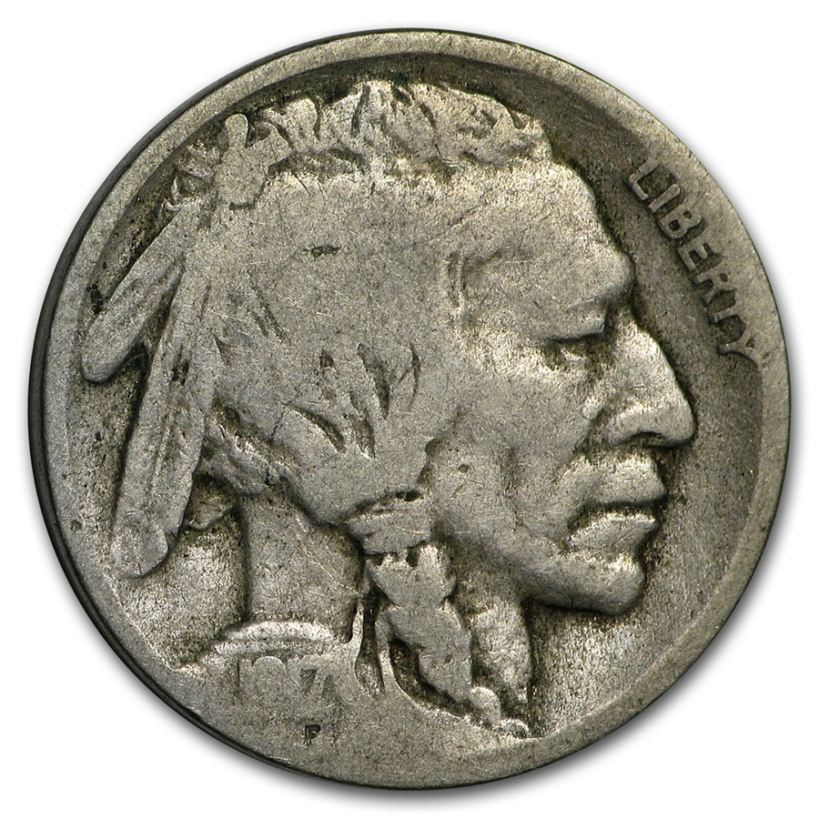 1917-D Buffalo Nickel Good