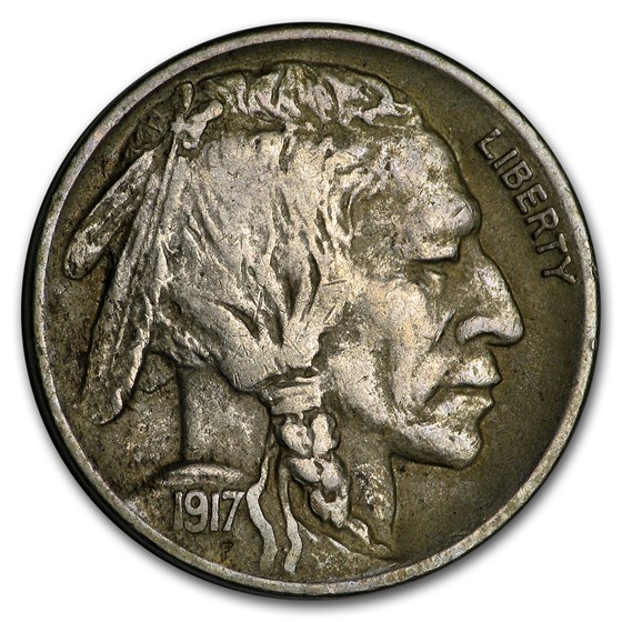 1917-D Buffalo Nickel XF 1917-D Buffalo Nickel XF