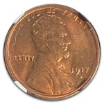 1917-D Lincoln Cent MS-65 NGC (Red)