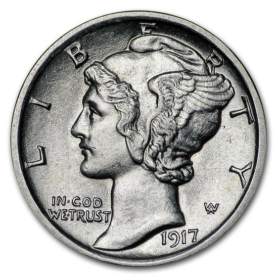 1917-D Mercury Dime BU 1917-D Mercury Dime BU