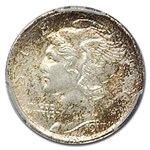 1917-D Mercury Dime MS-64 PCGS (FB)
