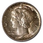 1917-D Mercury Dime MS-65 PCGS (FB)