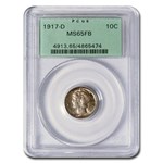 1917-D Mercury Dime MS-65 PCGS (FB)