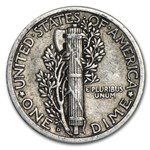 1917-D Mercury Dime XF
