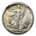 1917-D Obverse Walking Liberty Half Dollar MS-65 NGC