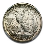 1917-D Obverse Walking Liberty Half Dollar MS-65 NGC