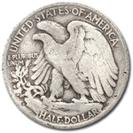 1917-D Rev Walking Liberty Half Dollar VG