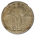 1917-D Standing Liberty Quarter AU-53 NGC