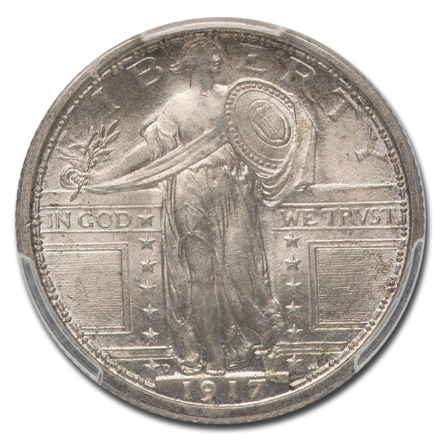 1917 D Standing Liberty Quarter Type 1 Value - APMEX