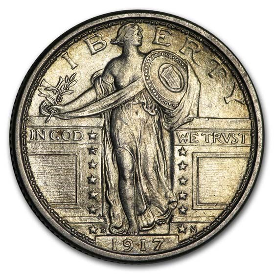1917-D Standing Liberty Quarter Type-I BU 1917-D Standing Liberty Quarter Type-I BU