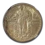 1917-D Standing Liberty Quarter Type-I MS-62 NGC (FH)