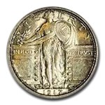 1917-D Standing Liberty Quarter Type-I MS-64 PCGS (Full Head)