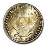 1917-D Standing Liberty Quarter Type-I MS-64 PCGS (Full Head)
