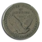 1917-D Standing Liberty Quarter Type-I VG-10 PCGS