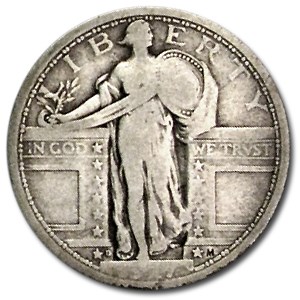 1917-D Standing Liberty Quarter Type-I VG