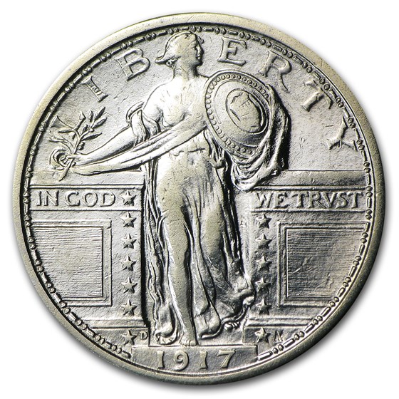 1917-D Standing Liberty Quarter Type-I XF (Details) 1917-D Standing Liberty Quarter Type-I XF (Details)