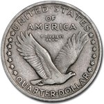 1917-D Standing Liberty Quarter Type-I XF