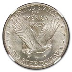 1917-D Standing Liberty Quarter Type-II MS-64 NGC (FH)