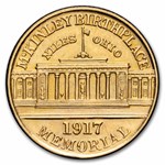 1917 Gold $1.00 McKinley Memorial AU Details