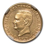 1917 Gold $1.00 Mckinley Memorial MS-62 NGC (PL)