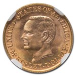 1917 Gold $1.00 McKinley MS-64 NGC