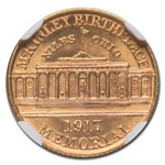 1917 Gold $1.00 McKinley MS-64 NGC