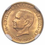 1917 Gold $1.00 McKinley MS-66 NGC