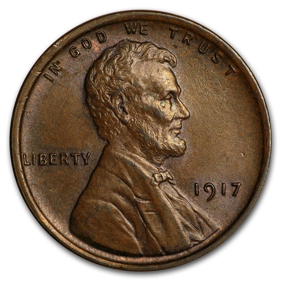 1917 Lincoln Cent AU 1917 Lincoln Cent AU
