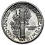 1917 Mercury Dime AU