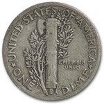 1917 Mercury Dime VF