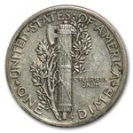1917 Mercury Dime XF