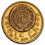 1917 Mexico Gold 20 Pesos AU (Cleaned)