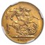 1917-P Australia Gold Sovereign George V AU-58 NGC
