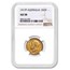1917-P Australia Gold Sovereign George V AU-58 NGC