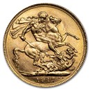 1917-P Australia Gold Sovereign George V BU