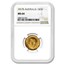 1917-S Australia Gold Sovereign George V MS-64 NGC