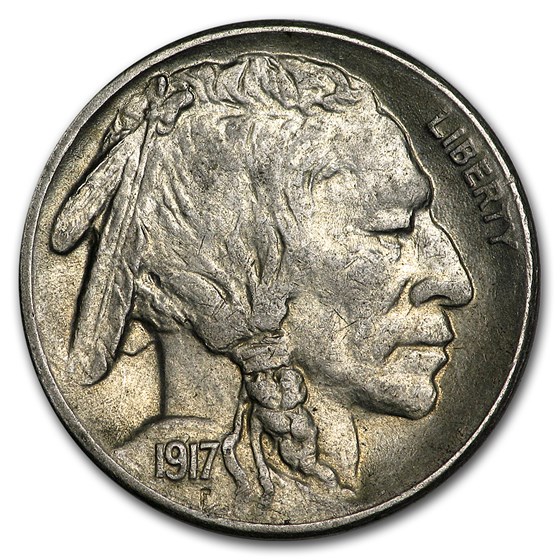 1917-S Buffalo Nickel AU 1917-S Buffalo Nickel AU